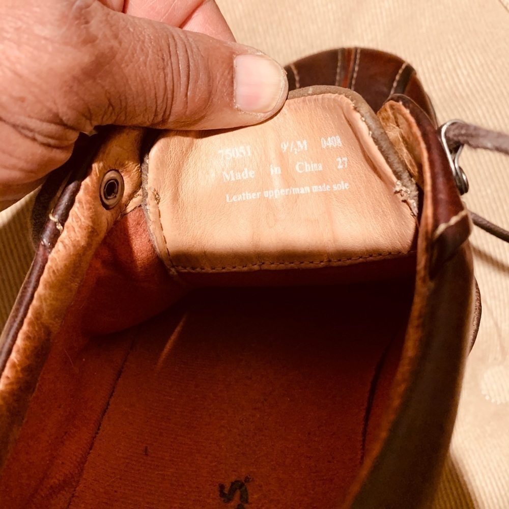 CLARKS NEBULAE 75051 BROWN LEATHER OXFORD - Picture 6 of 8